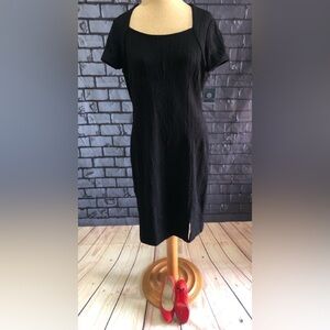 Woman’s DONCASTER Collection Black Dress Size 12